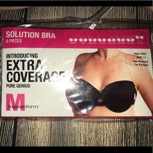 Maidenform solutions strapless convertible bra